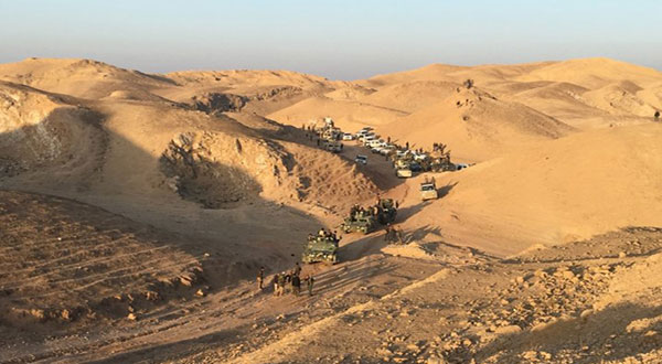 Iraqi Forces Attack Daesh Remnants in Desert Region Iraqi Forces Attack Daesh Remnants in Desert Region